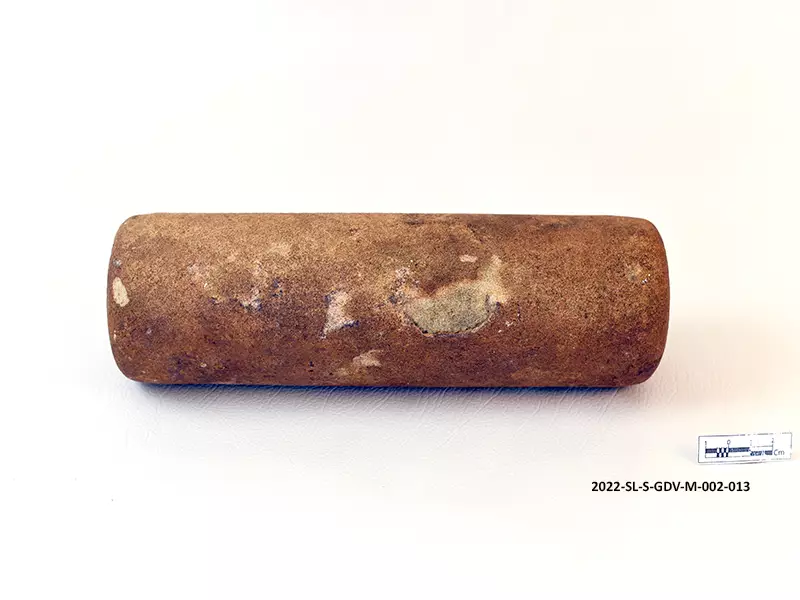 Hand Stone — artifact at Maritime Archaeology Museum