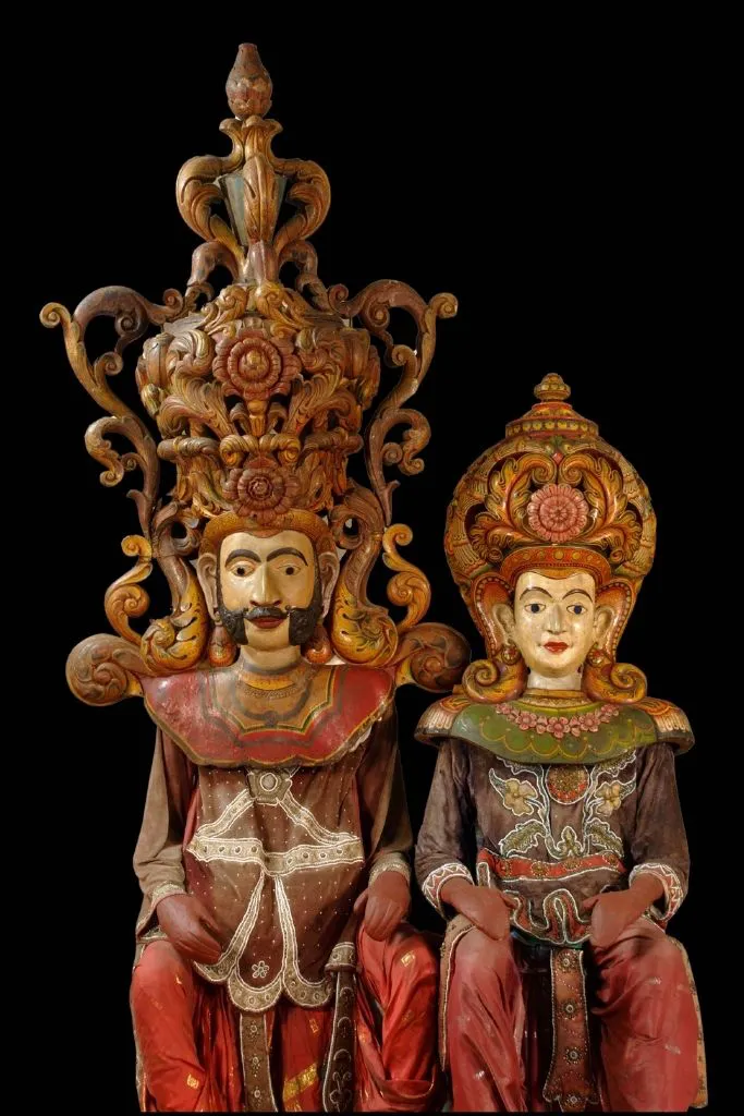 Raja Kolama — artifact at Ariyapla Mask Museum