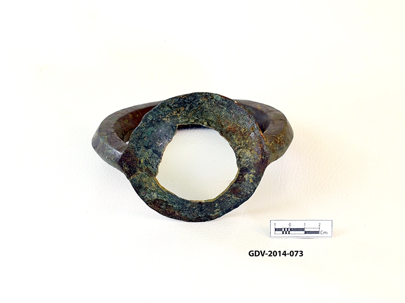 Copper handle — artifact at Maritime Archaeology Museum