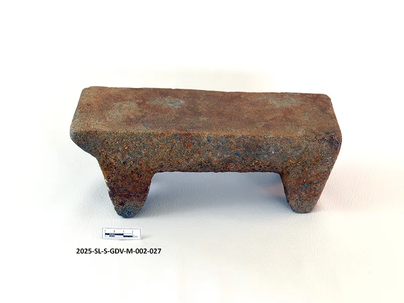 Grinding Stone — artifact at Maritime Archaeology Museum