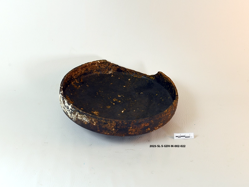 A plate — artifact at Maritime Archaeology Museum
