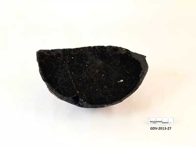Piece of Glass Ingot — artifact at Maritime Archaeology Museum