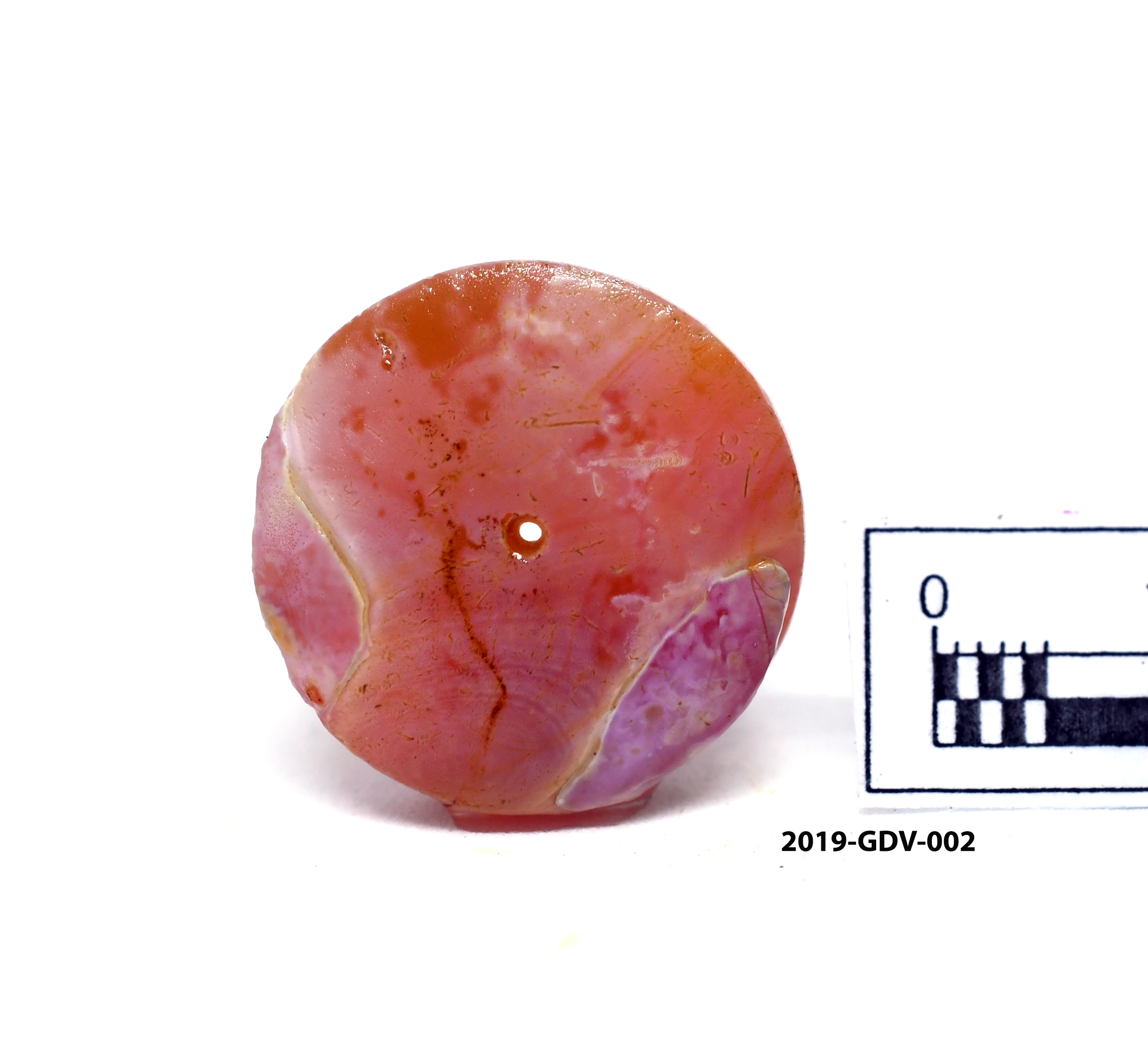 Carnelian Bead — Maritime Archaeology Museum හි ඇති කෞතුක භාණ්ඩයකි