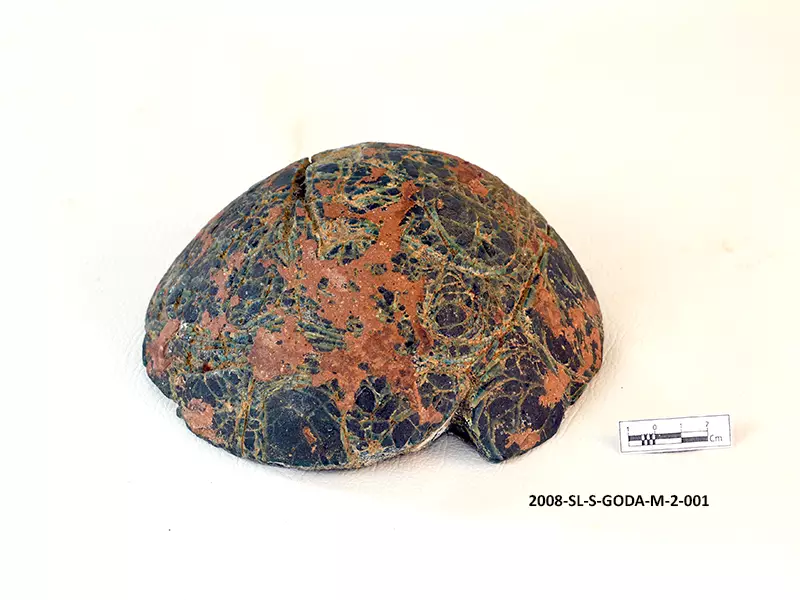 Glass Ingot — artifact at Maritime Archaeology Museum
