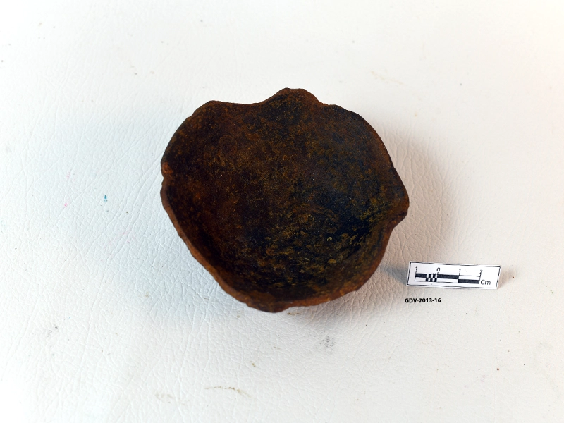 Clay Oil Lamp — artifact at Maritime Archaeology Museum