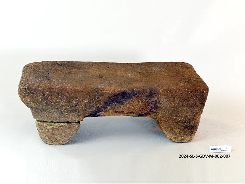 Grinding Stone — artifact at Maritime Archaeology Museum