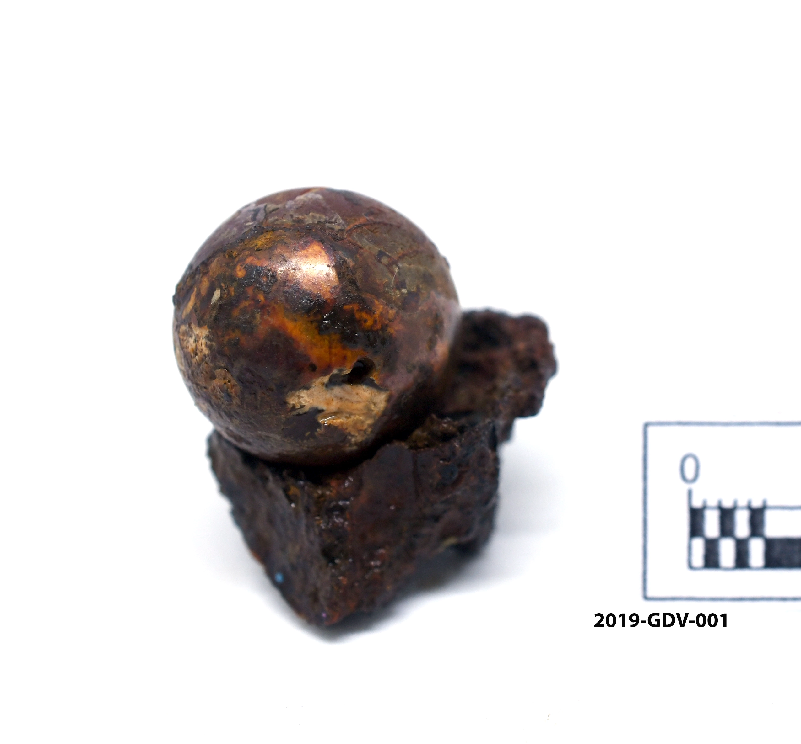 Spherical Bead — Maritime Archaeology Museum හි ඇති කෞතුක භාණ්ඩයකි