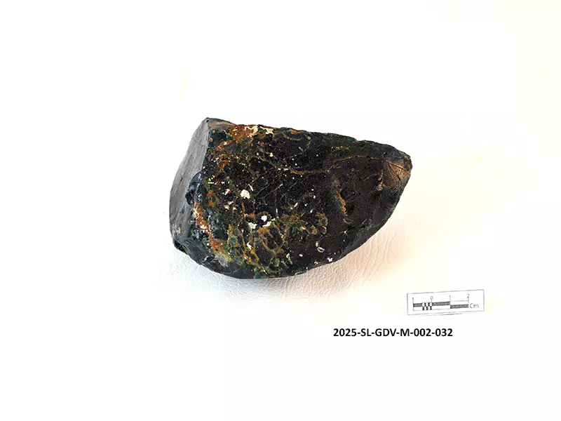 Piece of Glass Ingot — artifact at Maritime Archaeology Museum