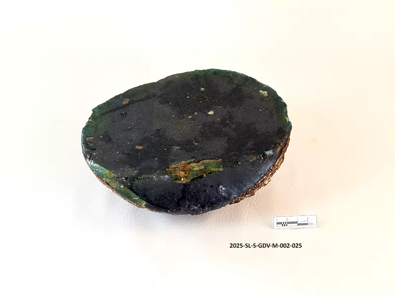 Glass Ingot — artifact at Maritime Archaeology Museum