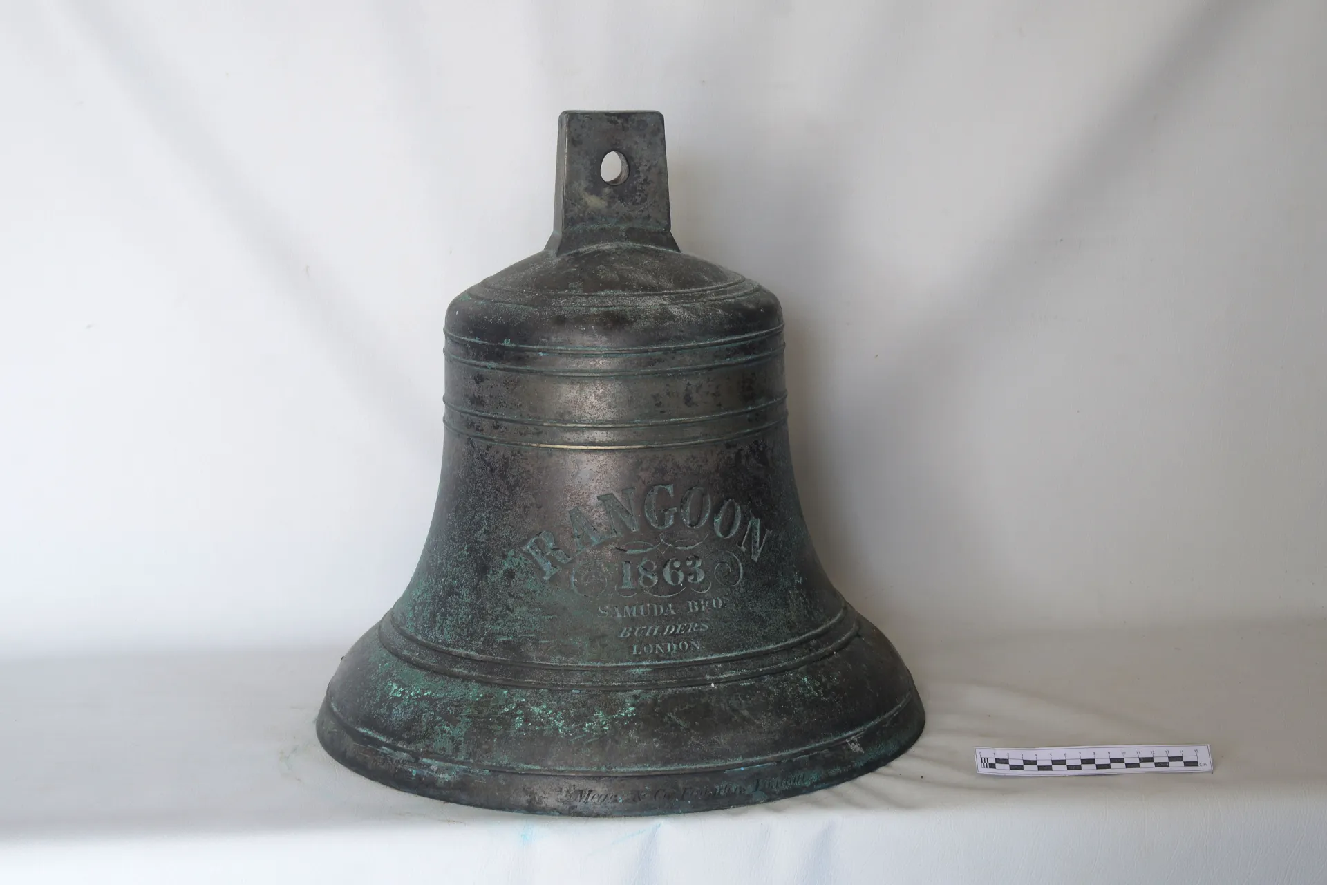 Rangoon Bell — Maritime Archaeology Museum இல் உள்ள கலைப்பொருள்