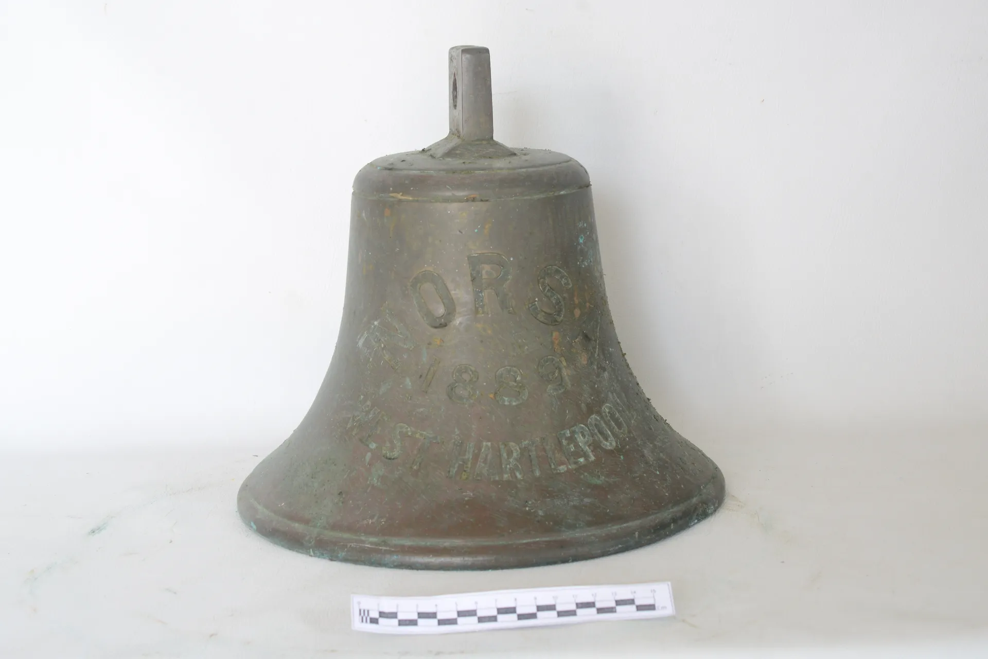 Norza Bell — artifact at Maritime Archaeology Museum