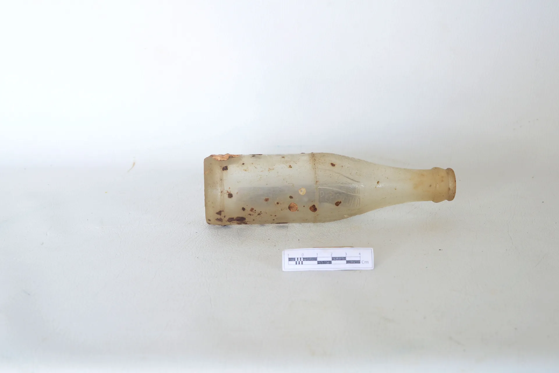 Glass Bottle-19 — artifact at Maritime Archaeology Museum