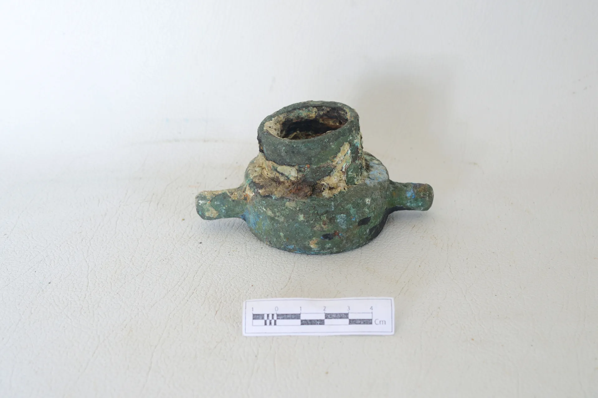 A   part of  pipe socket — Maritime Archaeology Museum இல் உள்ள கலைப்பொருள்