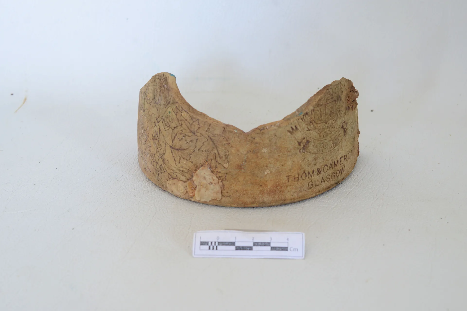 base  part of ceremic  vessel — Maritime Archaeology Museum இல் உள்ள கலைப்பொருள்