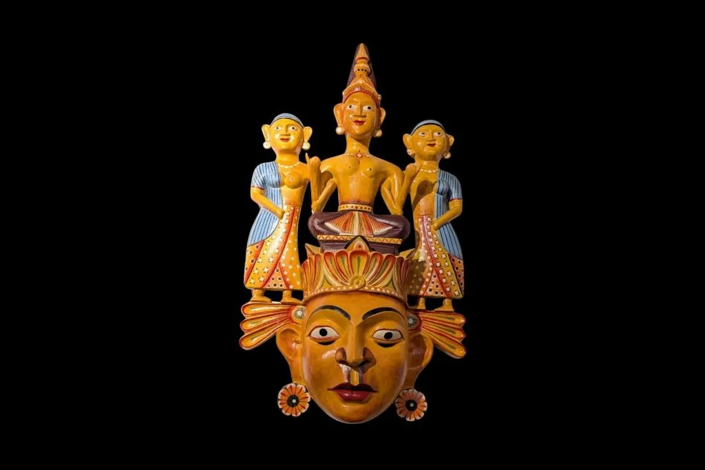 Ananga Bhahirawa — artifact at Ariyapla Mask Museum
