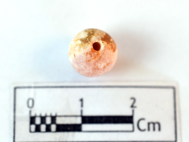 Carnelian Bead — artifact at Maritime Archaeology Museum