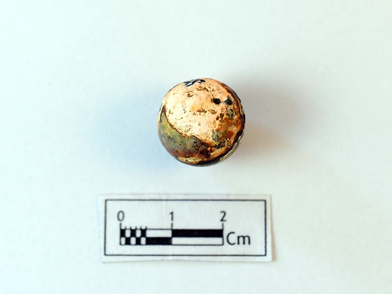 Spherical Bead — Maritime Archaeology Museum හි ඇති කෞතුක භාණ්ඩයකි
