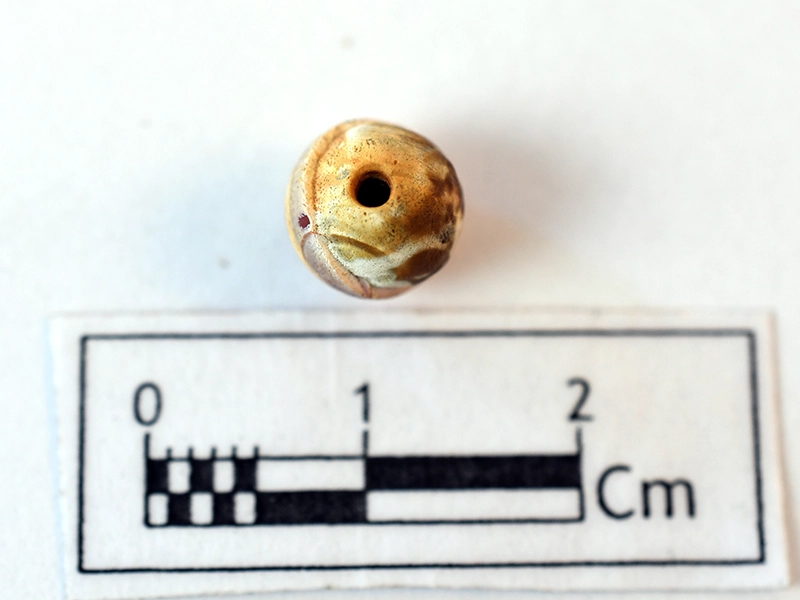 Spherical  Bead — artifact at Maritime Archaeology Museum