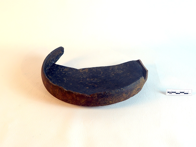 Part of a plate — artifact at Maritime Archaeology Museum