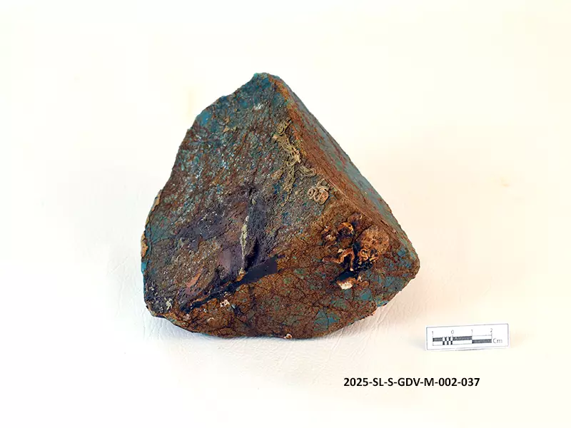 Piece of Glass Ingot — artifact at Maritime Archaeology Museum