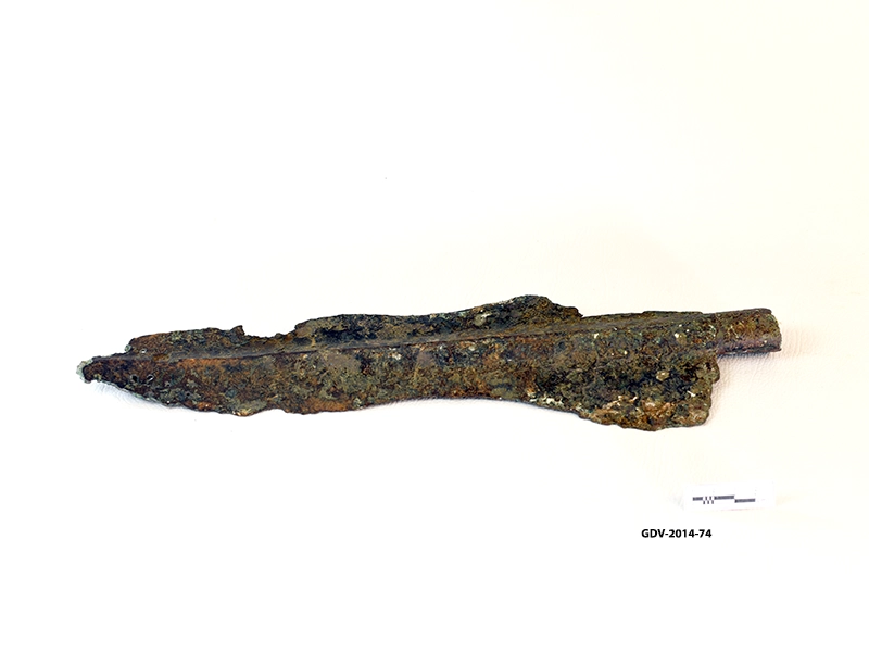 Spear head — artifact at Maritime Archaeology Museum