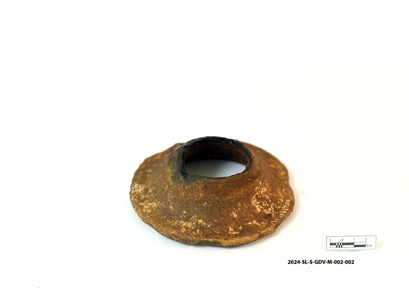 Pottery lid — Maritime Archaeology Museum හි ඇති කෞතුක භාණ්ඩයකි