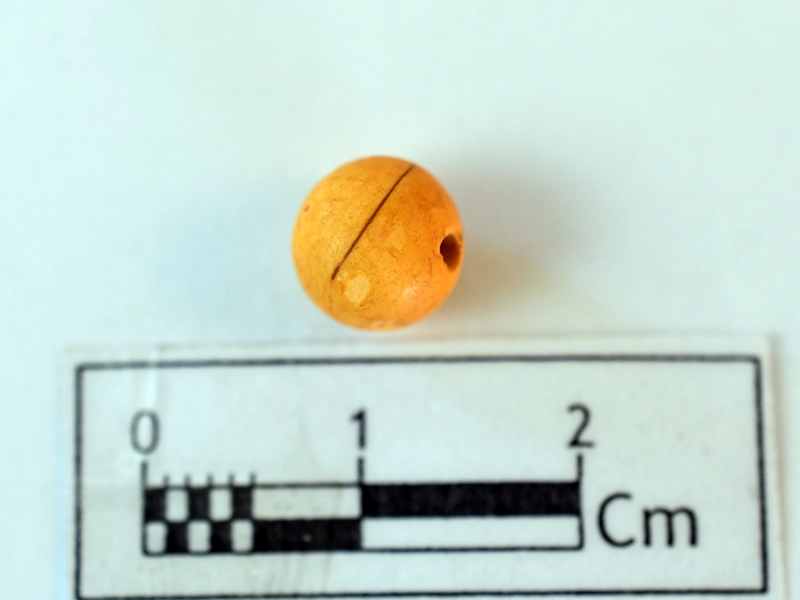 Carnelian Bead — Maritime Archaeology Museum හි ඇති කෞතුක භාණ්ඩයකි