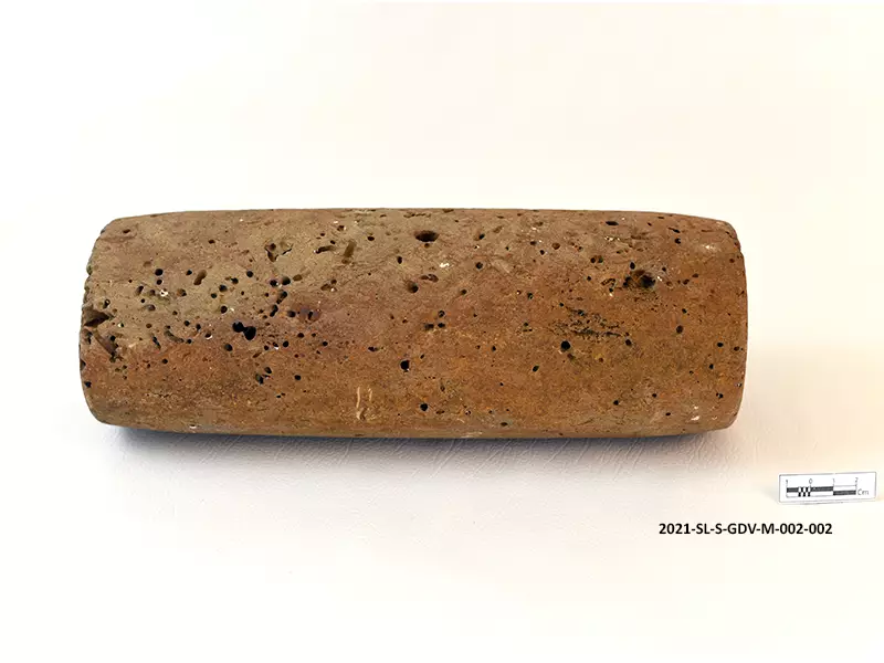 Hand Stone — artifact at Maritime Archaeology Museum