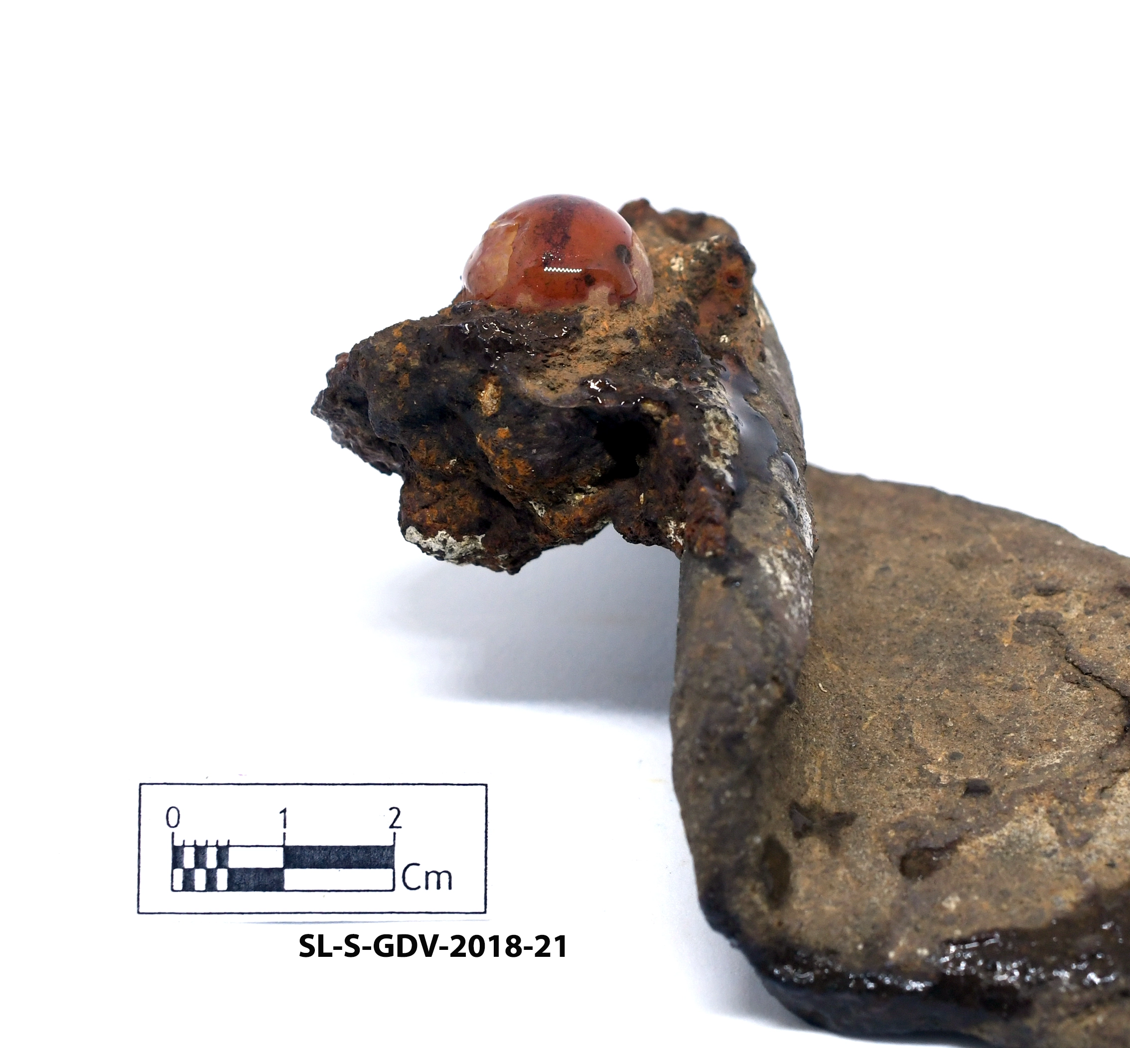 Spherical Bead — Maritime Archaeology Museum හි ඇති කෞතුක භාණ්ඩයකි