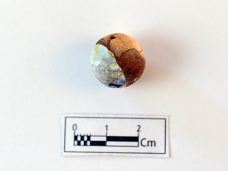 Spherical beads — artifact at Maritime Archaeology Museum